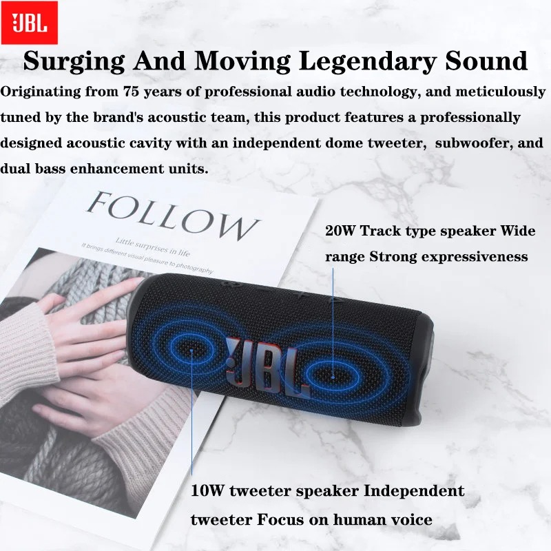 JBL Flip 6 IP67 Su Geçirmez Ka - Jbl Speaker Flip 6 incelemesi ve fiyatı