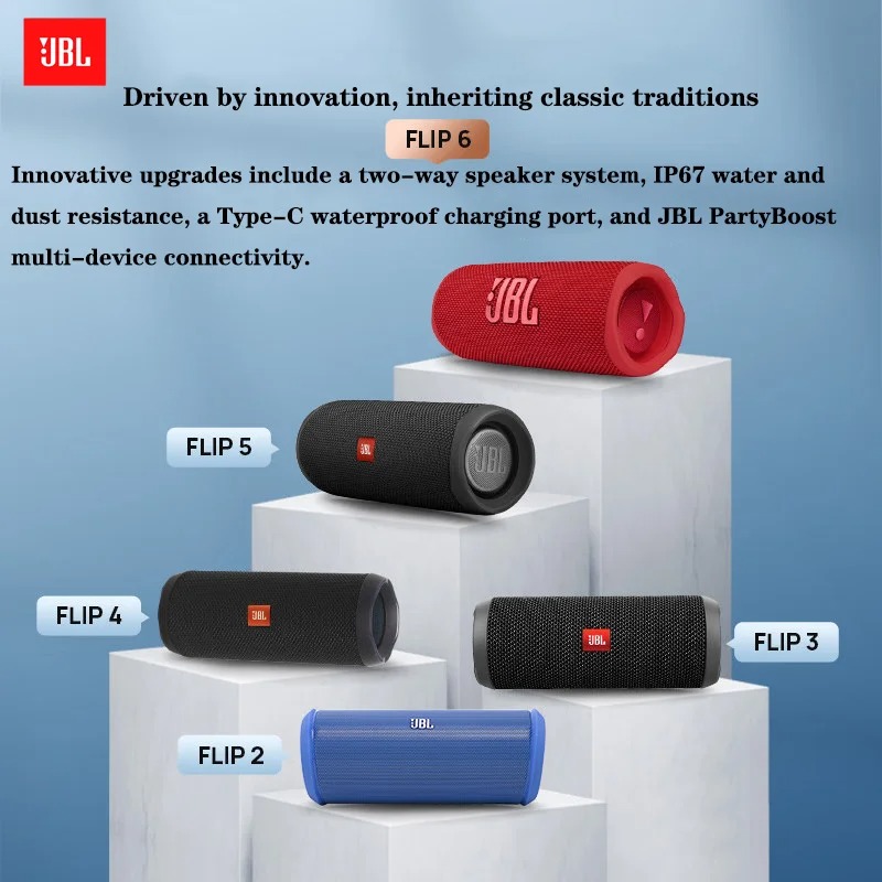 JBL Flip 6 IP67 Su Geçirmez Ka - Jbl Speaker Flip 6 incelemesi ve fiyatı
