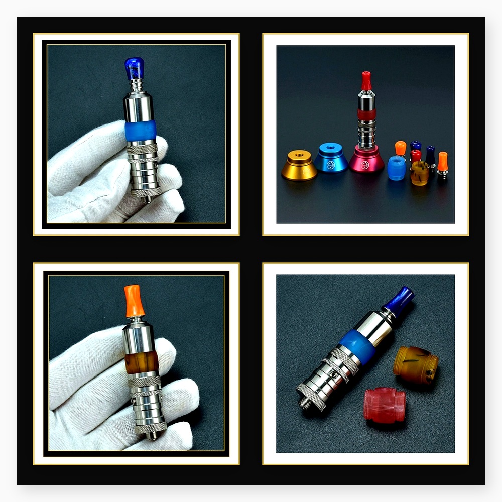 Wolfcoolvape Flash-e-Vapor Dua - Drip Tip Resin incelemesi ve fiyatı